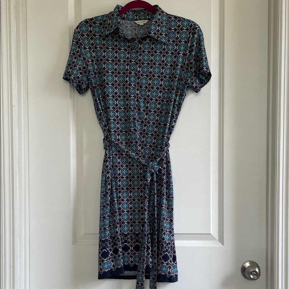 Max Studio dress Blue and teal shirt Dress